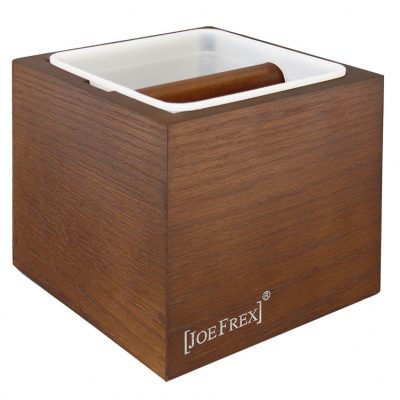 JoeFrex Abschlagbehälter Classic braun